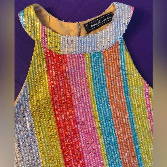 Multicolor Sequins Pant set - Picture 2 of 4